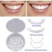Provisional Dentures | Instant Comfort Fit Flex Teeth Veneers & Snap-On Braces for Whiter Smile - Premium Upper & Lower Temporary Prostheses - Buy Online on GoSupps.com