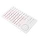 Eyelash Extensions Tray - Black Mink False Lashes Holder for Salon Use | Premium Plastic Eyelash Stand Pallet (02 - Buy Online on GoSupps.com