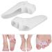Toe Spreader - 2 Pairs Gel Spreader for Bunions Hallux Valgus & Hammer Toe | Non-Slip Breathable Big Toe Protection - Buy Online on GoSupps.com