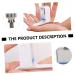 FOMIYES Finger Straightener Splint Brace - Premium Mallet & Fracture Stabilizer for Joint Support | 7x6cm White - Buy Online on GoSupps.com