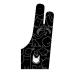XP-Pen antifouling sign gloves free size for right or left hand two finger gloves for graphics drawings tablet pad and art creation 2/PCs