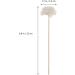 Heallily 5-Piece Rattan Aroma Diffuser Sticks Set | Flower Head Reed Sticks for Living Room Bedroom Office & Spa | Wood Aroma Diffusor Sticks - Buy Online on GoSupps.com
