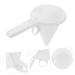 HOMSFOU 2pcs Cream Weight Funnel Chocolate Pouring Funnel Gummy Bear Mold Hand Mold Chocolate Funnel Dispenser Plastic Funnel Handheld Chocolate Cream Funnel Pp Cake Decorate White - Buy Online on GoSupps.com