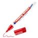 edding 8020 skin marker - red - round nib 1 mm - skin pen for writing and marking on skin - dermatologically tested - tattoo pen  temporary tattoos 02: 1 Pen - Red