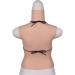 Buy Knobco Realistic Silicone Breast Shapes - High Collar Mastectomy Prosthesis & Holiday Costumes in Ivory White Size C 1650 C - Buy Online on GoSupps.com