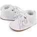 LACOFIA Baby Winter Lace-Up Booties - 6-12 Months White | Anti-Slip First Walkers for Boys and Girls - Buy Online on GoSupps.com