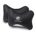 AYHYA Car Neck Pillow For MG 5 20202025 Soft Leather Headrest Neck Pain Relief Headrest Support For While DrivingBlack Normal Black