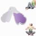 MOVKZACV Hip Trainer Pelvic Floor Strengthening Device Women Inner Thigh Exercise Equipment Kegel Trainer for Postpartum Rehabilitation (Purple)