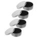 Housoutil 4sets Box Makeup Sponge Tools Makeup Brush Scouring Pad Makeup Brush Cleaning Makeup Cleaning Mat Cosmetic Brush Cleaner Make up Sticker Activated Carbon Sponge