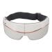 Eye massage device with warm compression and vibration massage supports Bluetooth connectivity play your favorite music relieve your eyes fatigue promote sleep (white)