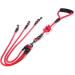 3 in 1 Dog Coupler - 360 Rotatable Triple Leash for Small & Medium Dogs | Removable Traction Line | Splinter Linen for International Shipping - Buy Online on GoSupps.com
