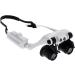 Portable 10x 15x 20x 25x LED Illumination Double Eyes Magnifier Wearable Magnifier for Clock Repair Full of Stars