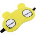 Yunzee Soft Yellow Sleep Eye Mask for Kids Girls Adults - Ideal for Yoga, Travel, Sleeping Parties - Protection, Comfort, and Style - Buy Online on GoSupps.com