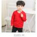 Taigood Boys Cotton Sweatshirt | Long Sleeve T-Shirt Pullover | Ages 4-5 Years | Red - Buy Online on GoSupps.com
