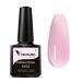 VENALISA Rubber Base Gel Polish 1Pcs Nude Pink Rubber Gel Base for Nails Color Builder Gel Nail Polish High Gloss Soak Off U V Gel Nail French Nail Manicure Salon DIY