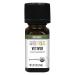 Aura Cacia Organic Pure Vetiver Essential Oil 0.25 fl oz