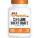 BulkSupplements.com Choline Bitartrate Capsules - Choline Supplements as Choline L-Bitartrate - Choline 600mg 2 Capsules per Serving 240 Capsules (Pack of 1)