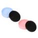 FRCOLOR 4 Pcs Makeup Brush Cleaner Mat & Silicone Sponge Set - Keychain Comb for Eyeshadow & Cosmetic Care - Assorted Colors - Buy Online on GoSupps.com