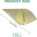 Betinyar Pack of 150 Disposable Wood Food Cone Finger Foods Cones for Appetizers Ice Cream Food Tasting Cones for Buffets Parties (150pcs 5") 150 Count (Pack of 1) - Buy Online on GoSupps.com