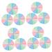 Balacoo 12 Sets Triangular Sponge Puff Wedge Makeup Sponges Beauty Tools Foundation Sponge Puff Face Puff Makeup Supplies Cosmetics Sponge Wedge Finger Puff Emulsion Triangle Girl