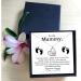 To My Mummy Baby Feet Necklace - Pregnancy Gift for New Mum | 925 Sterling Silver - Buy Online on GoSupps.com