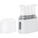 Portable Mini Pump Bottle Set for Travel - Lightweight & Convenient Essentials in Light Gray - Buy Online on GoSupps.com