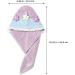 Buy Baluue Absorbent Hair Drying Hat for Women - Cute Flower Design Quick Drying Cap - Fast International Shipping - Buy Online on GoSupps.com