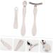 MAGICLULU 6 Pi ces masseur oculaire cuill re de massage des yeux beaut du visage rouleau massage outils de maquillage cuill re cr me maquillage pour les yeux miniature Spatule M tal - Buy Online on GoSupps.com