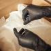 TouchFlex Black Nitrile Disposable Powder Free Latex Free Textured Fingertip 4.5 Mil Thick Protective Glove - Box of 100 (Large) - Buy Online on GoSupps.com