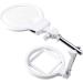 Glass Desktop Glass Folding HD Loupe with LED Lights Reading Maintenance Engraving Lighting Enlarged Mirror Magnifier Magnifier for Reading Made in China - Buy Online on GoSupps.com
