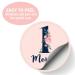 Floral Baby Monthly Stickers for Girls (Set of 24) | Newborn Milestone Month Stickers - Buy Online on GoSupps.com