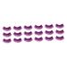 FRCOLOR Devise 9 Pairs Halloween Fiber Of Dramatic Girls Mascara Costuem Magnetic Eyelashes Woman Flash Cosmetics Shining Carnival Purple Synthetic Up Black Eyelash Beautiful Size 1x3pcs purplex3pcs
