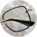 Newada Oversized Square Reading Glasses - Glare-Free Unbreakable +0.50 Pink | Perfect for Enlarged Book Readers - Buy Online on GoSupps.com
