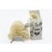 Habi Loofah - Egyptian Shower Loofah Sponge with Free Pumice Stone for Feet | Natural & Creamy - Buy Online on GoSupps.com