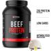 Beef Protein Powder - 3 Lbs Vanilla Flavor | Anytime Supplement for Optimal Performance - Buy Online on GoSupps.com