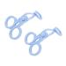 Colcolo 2 pieces of eyelid stretching tools eye care contact lenses party beginners compact nice gift tool for removing blue