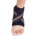 Adjustable Ankle Brace Support for Unisex - Durable Spandex Sports Wrap for Running | International Shipping Available - Buy Online on GoSupps.com
