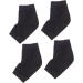 DOITOOL 4 Pairs Ankle Socks Heel Sleeves Toeless Spa Socks Stocking Stuffers for Guys Feet Cream Heel Protector Socks Heel Anti-Crack Socks Casual Socks Men and Women Moisturizing - Buy Online on GoSupps.com