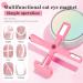 Nail Magnet Tool Set - 5 in 1 Multi-Function with Silicone Case | Magnetic Cat Eye Nail Polish Wand - Pink - Buy Online on GoSupps.com