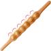 Universal Wooden Roller Massager - 6 Rotating Rollers | Massage Tools & Accessories for Total Body Relief - Buy Online on GoSupps.com