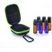 Portable Essential Oils Storage Case - Wudaizhi Green Carrier Bag for Essential Oil Rollers - Buy Online on GoSupps.com