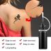 Glitter Tattoos Kit - 24 Colors Waterproof Temporary Tattoos with Stencils, Brushes, Glue, Ink - Body Nail Art, Festival Party - 4 Bottles Ink Included - Buy Online on GoSupps.com
