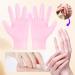 Kexpery 4 Pairs Hands Peeling Gloves Anti-Slip Silicone Hands Protective Gloves Preventing Dryness Dead Skin Remove Gloves for Dry Hands (Pink) - Buy Online on GoSupps.com
