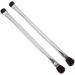 Eyeshadow Brush Silver Professional Soft Hair Eyelid Brush Double Ended Ergonomic for Makeup Artist for Home - Buy Online on GoSupps.com