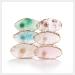 nail art palettes Nail Art Finger Ring Palette Polish Holder Color Mixing Plates Manicure Tools White - Buy Online on GoSupps.com