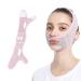 Beauty face Sculpting Sleep mask - Reusable V Line Lifting Mask  Double Chin Reducer  V Shaped Slimming Face Mask for Face and Chin Line (Pink)