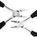 TUSNAKE Toe Nail Clipper Precision Toenail Clipper Tool Heavy Duty Soft Grip Toenail Clipper Manicure Set Nail Clippers Kit for Thick Precision Pedicure Paronychia - Buy Online on GoSupps.com