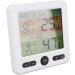Indoor Thermometer with Accurate Humidity Measurement - Perfect for Bedroom - White Color - Buy Online on GoSupps.com