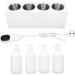 4 Hole Massage Oil Heater with Essential Oil Bottle - 9 Speed Temperature Control for Fast Heating Spa Massage - Buy Online on GoSupps.com