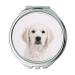 Mirror Compact Mirror Dog Golden Retriever Puppy Purebred Dog Cute Pet01 Pocket Mirror portable mirror